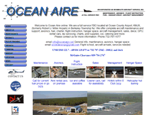 Tablet Screenshot of oceanaire.net